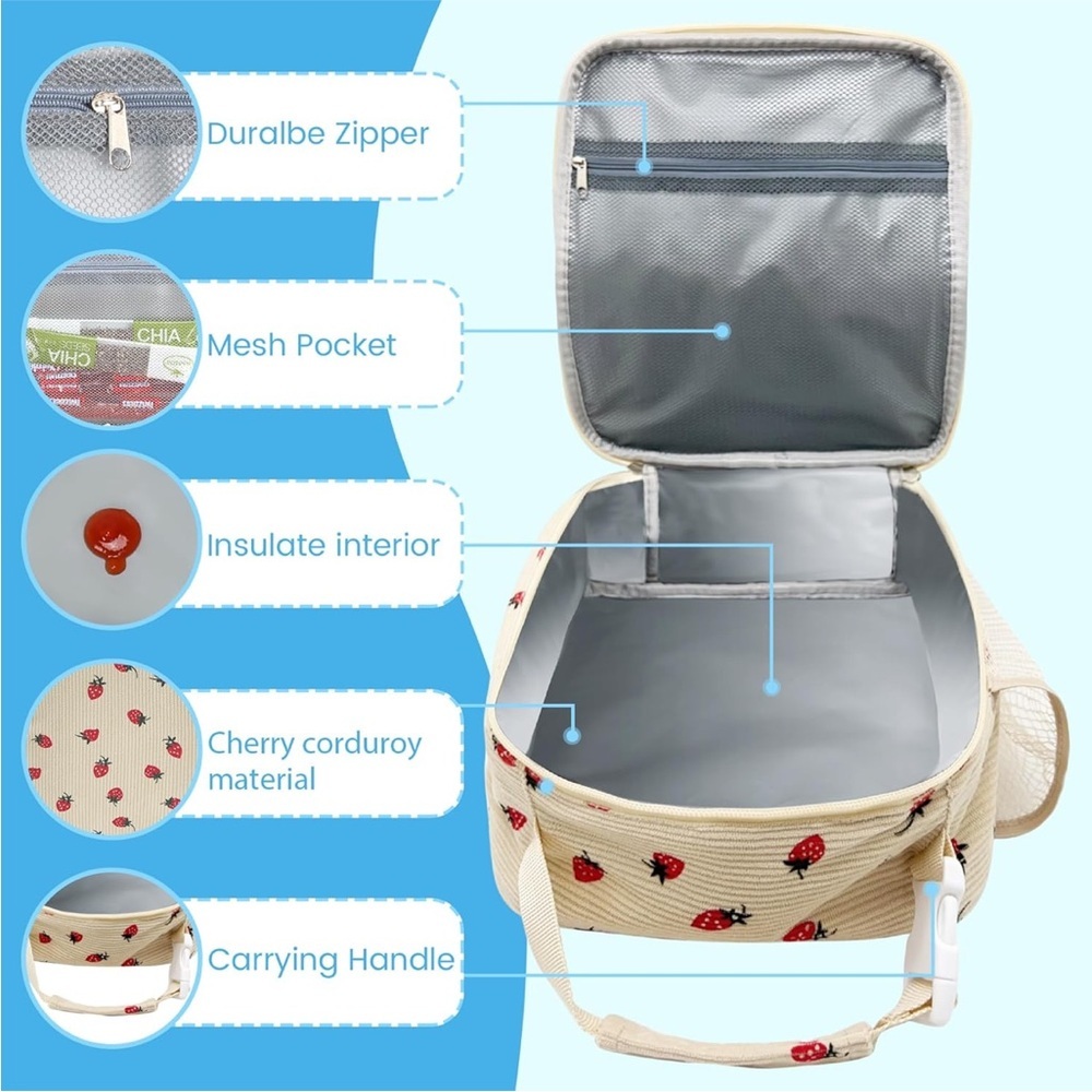 Strawberry Lunch Box - Picture 5 of 7